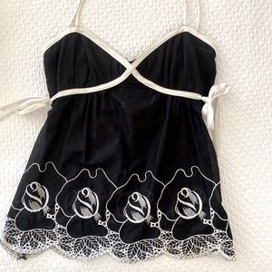 Ana Sui Vintage Babydoll Top